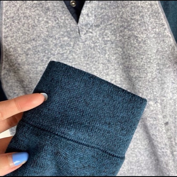 SONOMA Pullover Snap Cozy Sweater | M - Picture 8 of 11